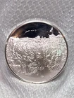 1982 FM Sterling Silver 31.22G Central Park Winter Skating Pond Currier & Ives