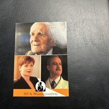 Cnt James Bond World Is Not Enough 1999 #89 John Cleese R Miss Moneypenny Q