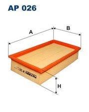 Luftfilter FILTRON AP 026 Filtereinsatz für BMW ALPINA BERTONE E34 E36 E30 3er