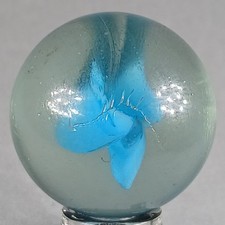 Large Vintage Imported Cat's Eye Marble .99 Inches Near-Mint Condition