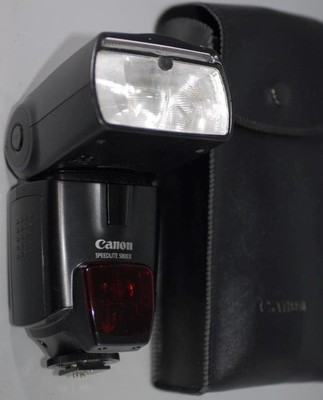 Canon 580 EX Speedlite Flash for EOS DSLR camera with case - Nice Ex++!
