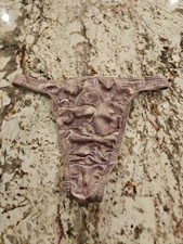 True Vintage Victoria Secret Second Skin Satin High Leg Thong Panty Large