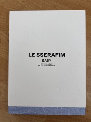 Le Sserafim Easy 3rd Mini Album Vol.2 FEATHERLY LOTUS Ver.
