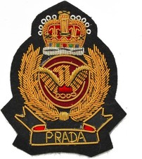 Gold Bullion Wire Embroidered Badges, Sew-on ...