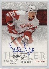 2003-04 SP Authentic Future Watch 183/900 Jiri Hudler #154 Auto 7eo