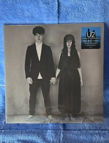 U2 Songs of Experience Vinyl Record Translucent Cyan Blue 180g 2 LPS New Sealed