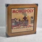 New ListingVintage Hasbro Monopoly Nostalgia Edition 2001 Parker Brothers Wooden Board Game