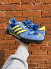 Vintage Adidas Marathon TR Nylon Blue Lemon M...