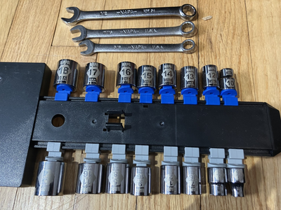 #ad #ad Napa 3 8quot; Socket Sets Laser Etched Metric amp; SAE Made in USA w Bonus Wrenches $45.00