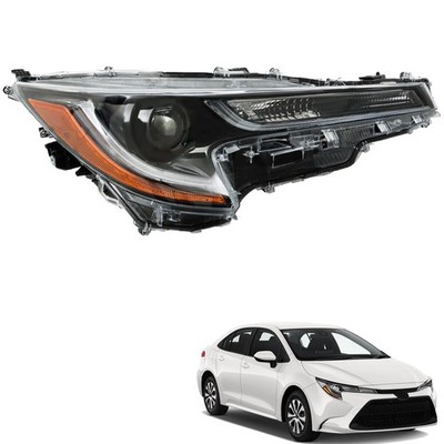 Projector Headlamp Amber Corner Light for 2020 Corolla LE Passenger Side