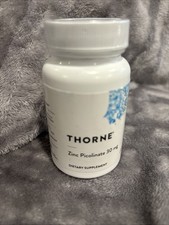 NEW Thorne Research, Zinc Picolinate, 30 mg, 60 Capsules 10/2027