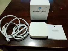 Apple A1392 Airport Express WiFi Router 802.11n 2nd Generation MC414LL/A 