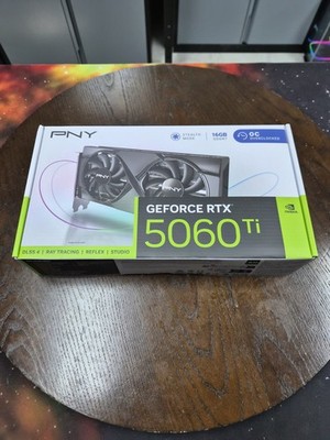 PNY NVIDIA GeForce RTX 5060 Ti OC 16GB GDDR7 Graphics Card