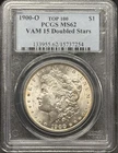 1900 O Morgan Silver Dollar PCGS MS-62 VAM 15