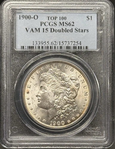 1900 O Morgan Silver Dollar PCGS MS-62 VAM 15