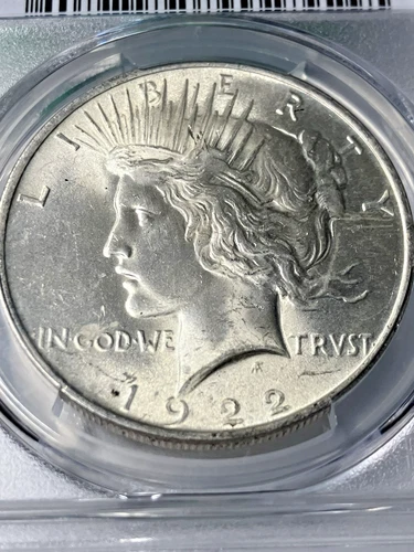 1922 Liberty Peace Dollar PCGS MS-64 Nice Coin!