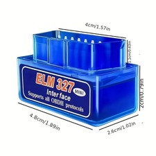 Elm327 V2.1 Bluetooth Obd2 Scanner Car Diagnosis Code Reader For Androidios