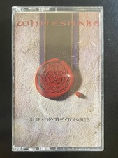Whitesnake Slip of the Tongue Cassette 1989 Geffen Hard Rock Tape