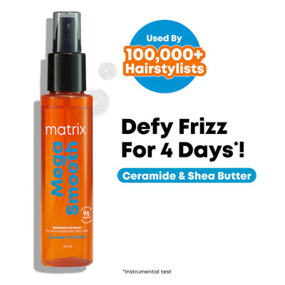 Matrix Mega Smooth Anti-Frizz Serum with Shea butter & Ceramides (100ml)