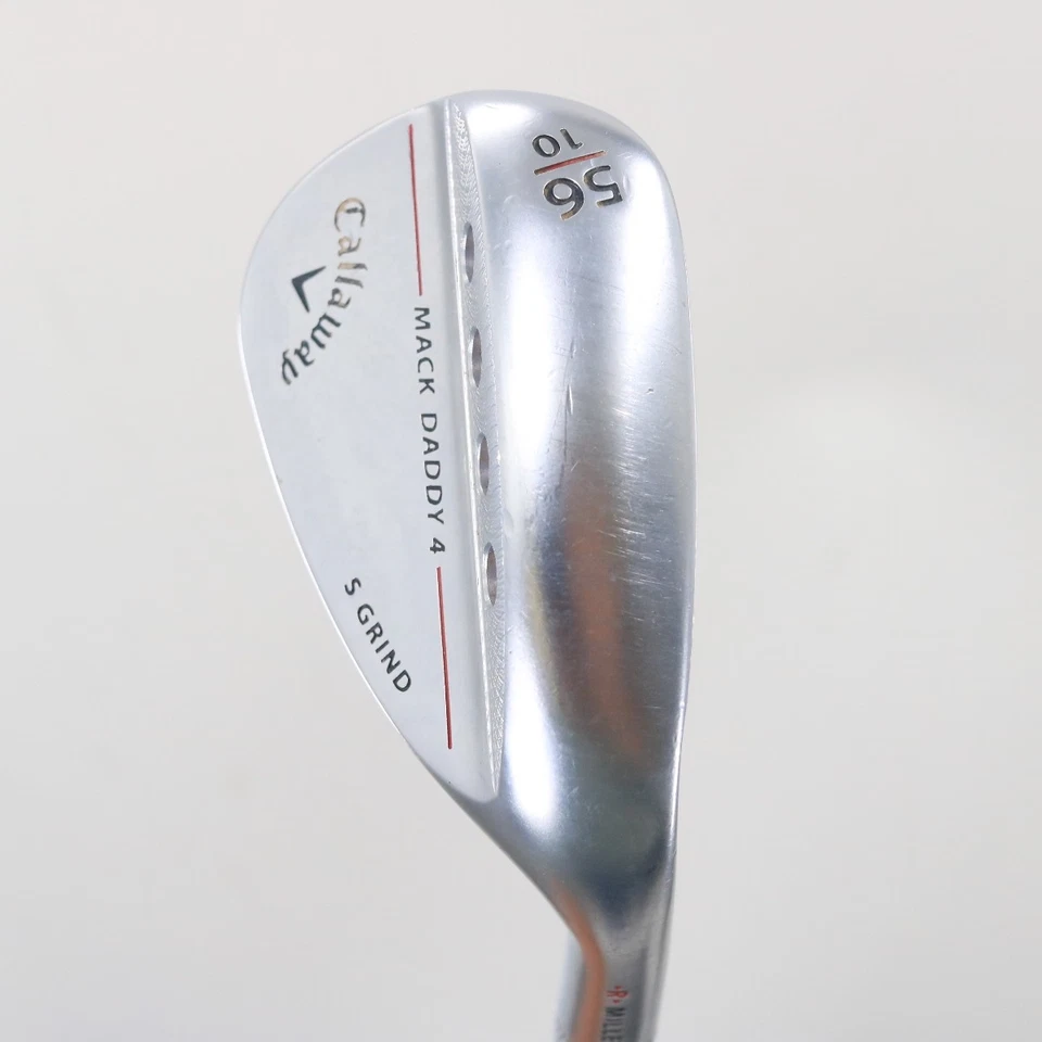 Callaway Mack Daddy 4 Platinum Chrome Sand Wedge 56 Deg 56.10 Stiff RH C-155021 - Image 3 of 4