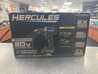 HERCULES HCB91K1 20V 1/2'' LI-ION DRILL COMBO KIT W/BATTERY&CHARGER (QUC028046)