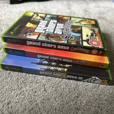 Grand Theft Auto: San Andreas + x2 other GTA games - Image 1 of 4
