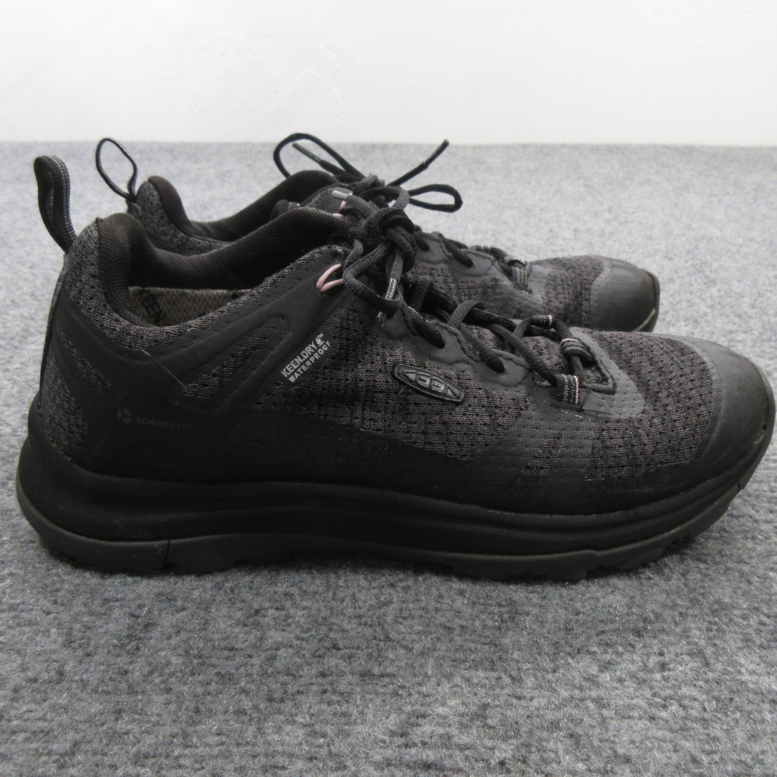 Scarpe impermeabili Keen Terradora II da donna taglia 8 nere in maglia escursionismo trail comode