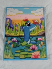 NEW Handmade/ Original Cute Canvas Landscape Painting Print