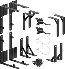 Gate Frame Fence Kit Gate Latch Heavy Duty Anti Sag Gate Kit Gate Corner Brace