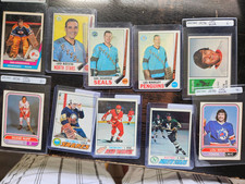 1968-1977 NHL/WHA HOCKEY CARDS with 2 BOBBY ORR CARDS (37 CARDS)