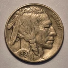 Nicer low mintage 1930 S Buffalo Head Nickel