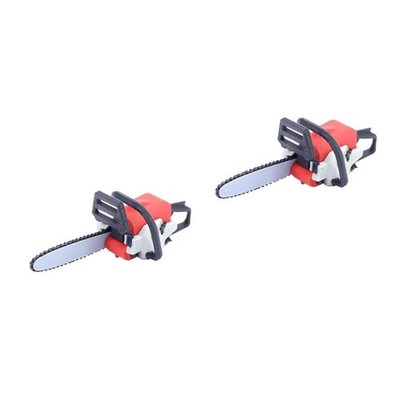 2 Pack Miniatur-kettensäge Miniatur-kettensägen-ornament Puppenhauszubehör