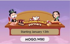 Monopoly Go partner Event -WIZARDING WORLD⚡️ -FULL CARRY 1 Slot Time 15 Hours