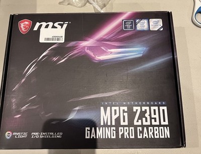 MSI MPG Z390 GAMING PRO CARBON Motherboard Socket LGA 1151 Intel Z390 DDR4 ATX