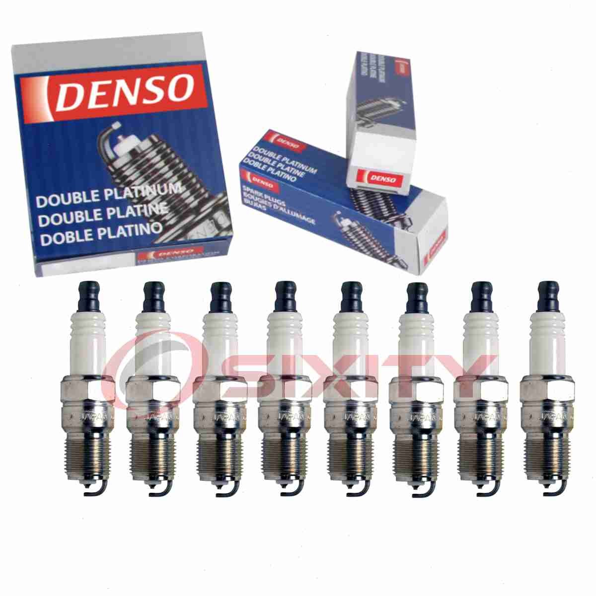 8 pc Denso Platinum Long Life Spark Plugs for 1992-1996 Chevrolet Corvette bg