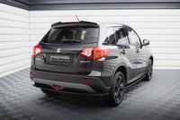 Maxton Design Heckspoiler Lippe Passend FüR Suzuki Vitara S Mk2 Schwarz Hochglan