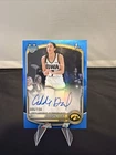 Addison Deal 2025 Bowman Chrome Prospect True Blue Refractor Auto SP RC /150