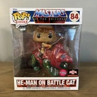 Funko Pop! Rides: Masters of the Universe He-Man on Battle Cat (Flocked) #84