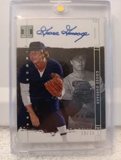 Goose Gossage 2024 Immortal Ink Autograph Card# II-GG HOF Silver Holo /25 SP
