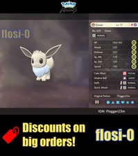 6IV Shiny Alpha Eevee Max Livello Sforzo Pokemon Leggende Arceus