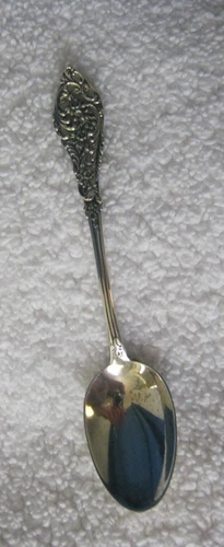Florentine Lace By Reed and Barton Sterling Silver Demitasse Spoon 4 1/2"