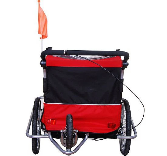 Kids Bike Trailer Swivel Twin Suspension Bicycle Trailer Child