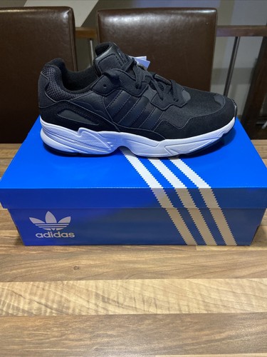Brand New Adidas Originals Yung 96 Torsion Core Black White Sole Uk 8 5 Ebay