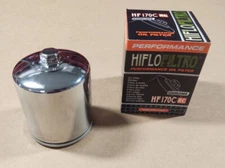 Big Dog Motorcycles WRENCH OFF CHROME OIL FILTER HI FLO 170C-RC HIGH PERFORMANCE