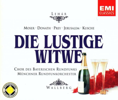    OPERETTE   Franz Lehar   DIE LUSTIGE WITWE   Edda Moser   2CD