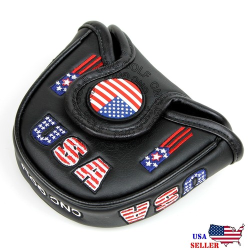 USA AMERICA MALLET BLACK Putter Cover For Scotty Cameron Odyssey 2ball eBay