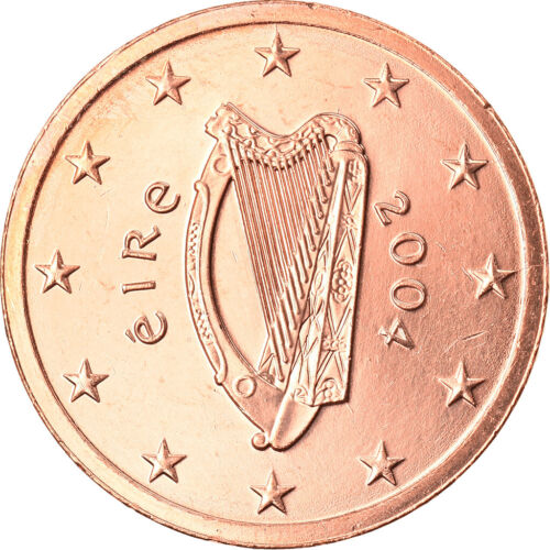 [#792608] IRELAND REPUBLIC, 2 Euro Cent, 2004, Sandyford, STGL, Copper Plated St - Foto 1 di 2