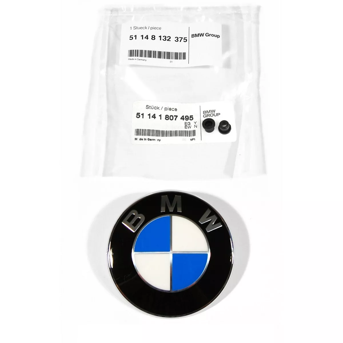 ORIGINAL BMW Emblem Logo Motorhaube Heckklappe Ø 82 mm 51148132375 