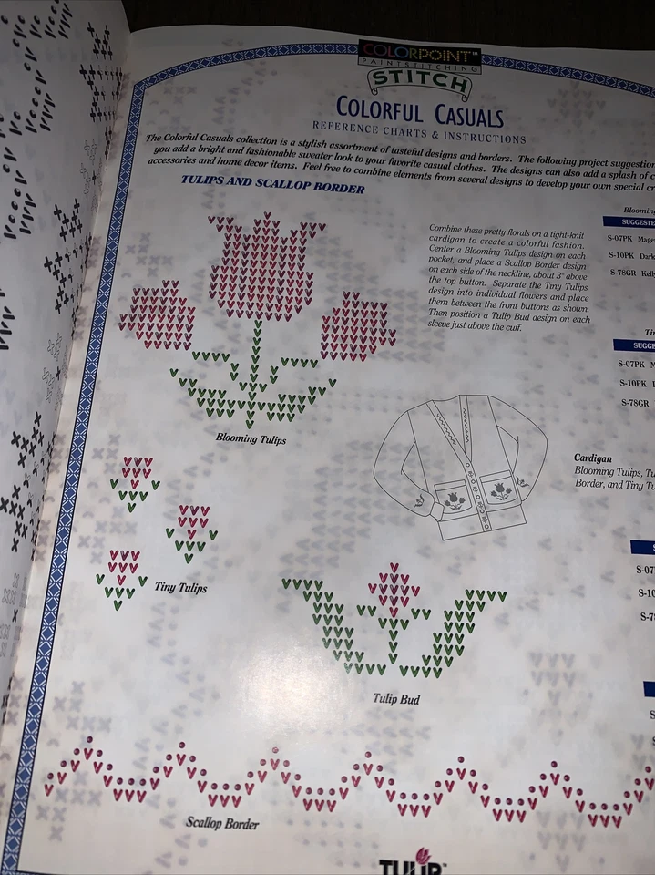 Colorpoint Paintstitch Colorful Casuals Tulip  - Image 3 of 4