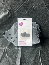 2 Piece Hedge Hog Felt Storage Baby Toy Supply Or Diaper Holder.